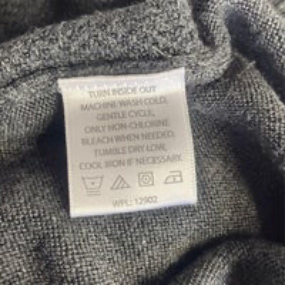 Tricoats St Raphael gray long sleeve round neck sweater size extra large - Picture 5 of 8